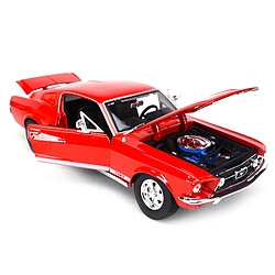 Universal 1: 18 Voiture de sport Simulation statique Moulée sous pression Modèle de collection Voiture Jouet | Moulée sous pression(Rouge)