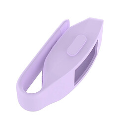 Acheter Wewoo Protection écran Étui de en silicone pour bouton Clip Smart Watch Fitbit Inspire / HR / Ace 2 Violet clair