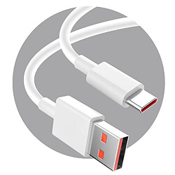 Chargeur secteur USB 33W + Câble USB vers USB-C blanc, Produit officiel Xiaomi pas cher