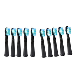 Lot De 10 Têtes De Brosse à Dents De Remplacement Sonique Pour Brosse à Dents électrique Seago