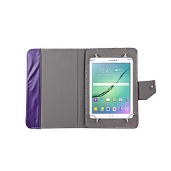 Wewoo Housse Étui Violet pour Asus ZenPad 10 Z300C, Huawei MediaPad M2 10.0-A01W, cube IWORK10 10 pouces comprimés en cuir Crazy Horse Texture de protection Shell avec support pas cher