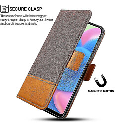 Acheter Universal Google Pixel 6 Pro Pu Leather Flip Case avec emplacements de carte / fermeture magnétique / Kickstand