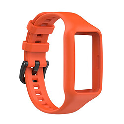 Bracelet en silicone orange pour votre Honor Band 6/Huawei Band 6/Huawei Band 6 pro