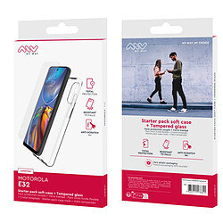 My Way Motorola E32 Pack Accessoires Transparent