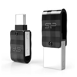 Avis Silicon-Power SILICON POWER Clé USB 3.1 + Type-C - 64Go C31 Pivotante - Noir