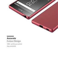 Avis Cadorabo Coque Sony Xperia Z5 Etui en Rouge