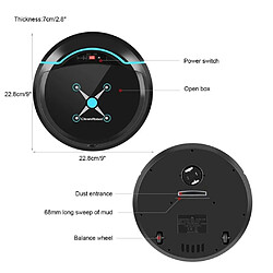 Acheter Universal Aspirateur robot rechargeable Aspirateur intelligent rechargeable Robot de nettoyage intelligent Nettoyeur automatique Cheveux à l &'épreuve de la poussière