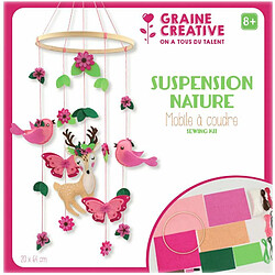 Graines Creatives Je fabrique mon mobile bébé - Nature coffret DIY