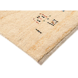 Avis Vidal Tapis de laine 146x99 beige Gabbeh