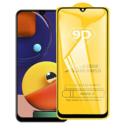 Wewoo Film de verre trempé de plein écran pour colle Galaxy A50s 9D