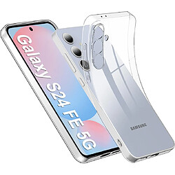 Coque de protection pour Samsung Galaxy S24 FE 5G Souple Transparente Bumper TPU Invisible XEPTIO