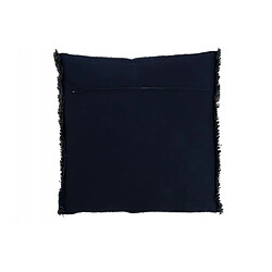 Dansmamaison Coussin Ethnique Carre Coton Bleu