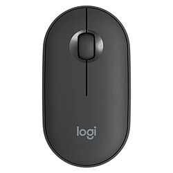 Logitech Pebble 2,4 GHz souris sans fil Bluetooth double mode souris ergonomique sourdine Plug and Play pour ordinateur portable n348