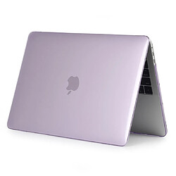 Avis Wewoo Housse Coque Mac Pour étui de protection Crystal Style ordinateur portable Macbook Pro de 16 pouces violet