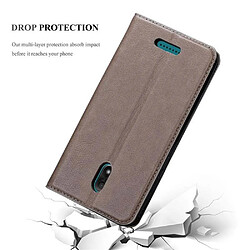 Cadorabo Coque WIKO JERRY 3 Etui en Brun pas cher