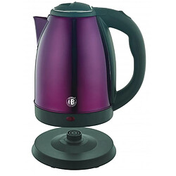 Bouilloire électrique 1.8L inox sans fil Violet Herzberg HG5011-PUR