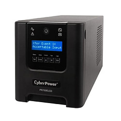 Avis CyberPower Elite Pro PR750ELCD Onduleur Line Interactive 675W 63Hz 230V 7000mAh Noir