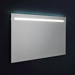 Kiamami Valentina MIROIR AVEC BANDE LED SUPÉRIEURE RÉTROÉCLAIRÉ 120X70 CM