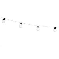 Paris Prix Guirlande Lumineuse Led Boules 180cm Blanc