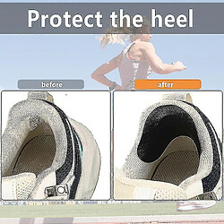 Universal Patte de réparation de talon de chaussure auto-adhésive multipurpose du trou de trous de chaussures pour les sports de baskets