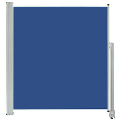 Maison Chic Auvent latéral rétractable de balcon | Store extérieur | Auvent solaire de patio 140 x 300 cm Bleu -GKD88529