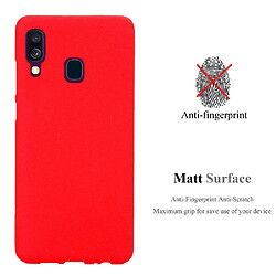 Cadorabo Coque Samsung Galaxy A40 Etui en Rouge