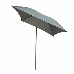 Parasol de Plage Carré Helenie 239cm Gris