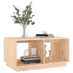 Acheter Maison Chic Table basse,Table Console Table d'appoint, Table pour salon 80x50x40 cm Bois massif de pin -MN77811