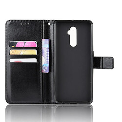 Acheter Wewoo Housse Coque Pour Oppo Reno Ace Retro Étui Crazy Horse Texture Horizontal Etui en cuir avec support et fentes cartes et cadre photo Noir