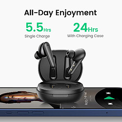 Acheter Universal Écouteurs sans fil avec 4 microphones TWS Bluetooth 5.0 Casque True Wireless Stéréo USB C Recharge rapide