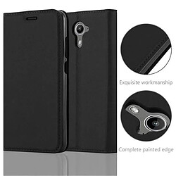 Cadorabo Coque WIKO U FEEL PRIME Etui en Noir