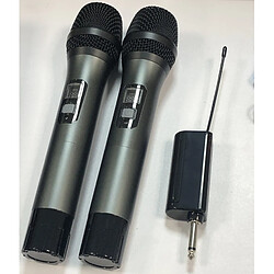 INF 2 microphones sans fil Bluetooth Reverb avec câble port Android Black pas cher