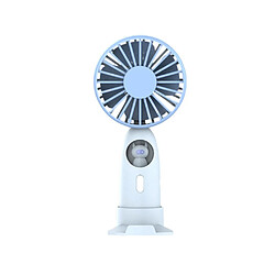 Avis JJBRDZ-Mini Ventilateur Portatif de Bureau de Refroidissement Rechargeable USB Portable avec Support de Téléphone Portable de Base 3 Modes pour Voyage en Plein Air-A