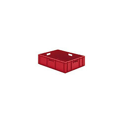 Fp Caisse de transport 800x600x210 mm rouge