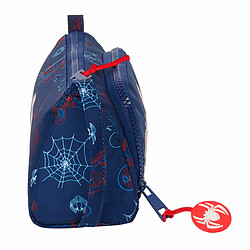 Avis Spiderman Trousse d'écolier Spider-Man Neon Blue marine 20 x 11 x 8.5 cm