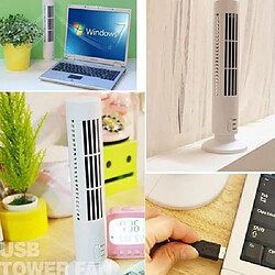 Acheter mini Ventilateur Colonne climatisation Climatiseur USB Ventilateur de Table de PC Blanc +Support Téléphone Portable (cadeau)