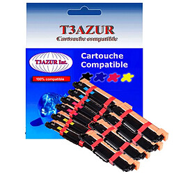 10 Toners Laser compatibles pour Brother DCP-L3510CDW, DCP-L3550CDW, TN247 - T3AZUR