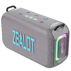 Yonis Enceinte Waterproof Puissante Bluetooth Portable Enceinte Waterproof Puissante Portable Bluetooth Pour Aventure En Plein Air Gris YONIS