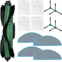 INF Pièces de rechange pour iRobot Roomba Combo Essential Y0112 (ensemble de 17 pièces)