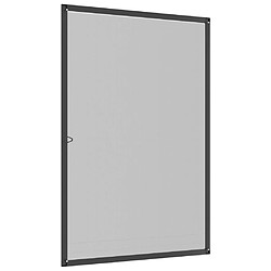 Avis vidaXL Moustiquaire pour fenêtres Anthracite 80x120 cm