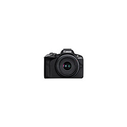 Appareil photo hybride Canon Pack EOS R50 + RF S 18 45mm f 4.5 6.3 IS STM + Micro + Trépied + Télécommande + carte SD + Char