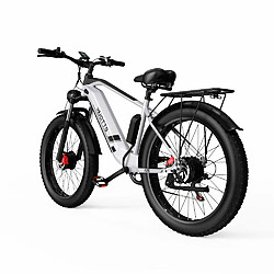 Duotts F26 Vélo Électrique - Moteurs 750W*2 Batterie 840WH 50KM Autonomie - Blanc argenté pas cher