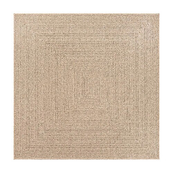 Avis vidaXL Tapis ZIZUR 200x200 cm aspect de jute intérieur et extérieur