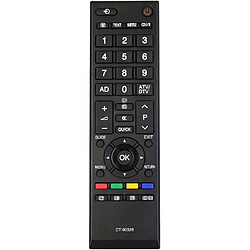 SANAG Ct-90326 Ct90326 Telecommande De Remplacement Compatible Avec Toshiba Lcd Tv 32L2434Dg 32Lv655D 32Lv665D 32Lv685 32Lv685D 32Lv703 32Lv733 19Av603P 42Rv635Db 32Rv626D 32Rv635 32L2333Dg 32Lv733G