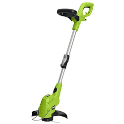 Coupe bordures electrique 450W VITO Mat téléscopique Coupe 25cm-Tête automatique fil 1.5mm Guide de coupe