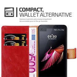 Avis Cadorabo Coque LG X SCREEN Etui en Rouge