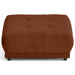 Acheter Lisa Design Amadora - pouf en velours côtelé