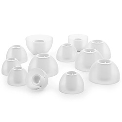 Acheter OKULI 12 x Écouteurs en Silicone Embouts d'oreilles pour Bowers & Wilkins Pi5, Pi7 Casque Écouteurs en Blanc