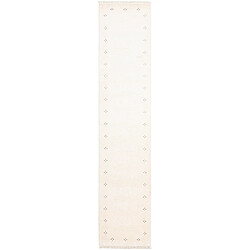 Vidal Tapis de couloir en laine 399x84 beige Darya