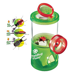 NAVIR Boîte d'observation d'insectes triple loupe